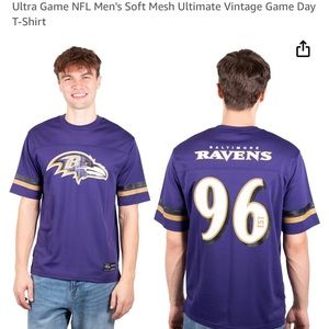 NFL Ravens Men’s Soft Mesh Ultimate Game Day T-Shirt